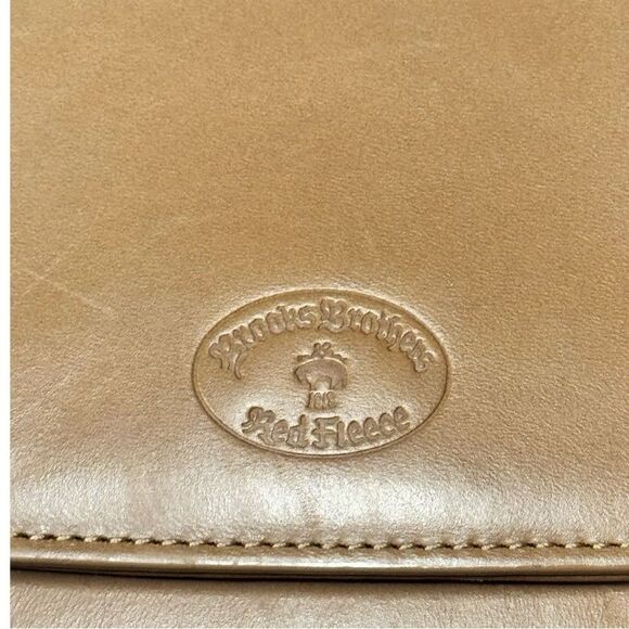 Crossbody Bag – Brooks Brothers Red Fleece Tan Leather - Picture 3 of 5